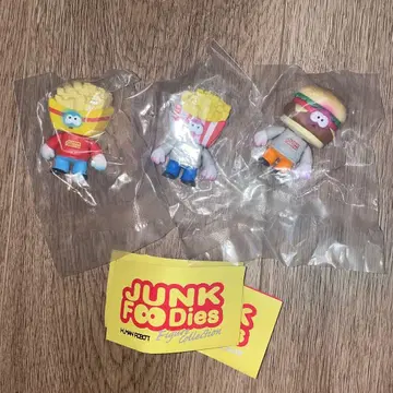 JUNK FOODies 가챠 버기 포테티 총 3종