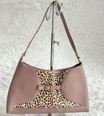 FURLA 훌라 원숄더 핸드백 레오파드 무늬 숄더백