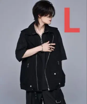 빈티지 메이크 데님 오버 라이더 베스트 L 사이즈