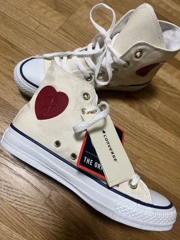 CONVERSE/ALL STAR/하이컷/하트 패치