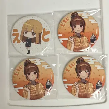컬러풀 피치 카라피치 에토 캔뱃지 묶음 판매