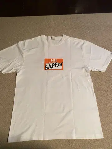 SAPEur SCB 스니콘 출시 티셔츠