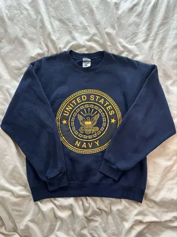 90s US NAVY 미 해군 밀리터리 맨투맨