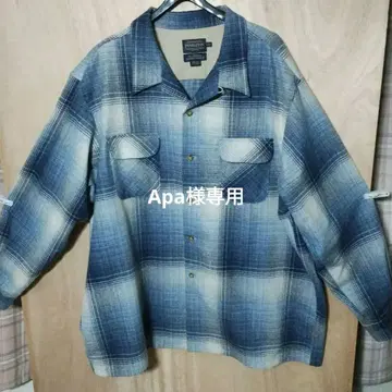 Pendleton 옴브레 셔츠 XXXL 빅 사이즈