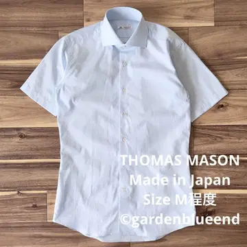 THOMAS MASON 토마스 메이슨 코튼 반팔 셔츠 사이즈 M