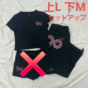 9090girl 셋업 Logo 크롭 티셔츠 스웨트 팬츠