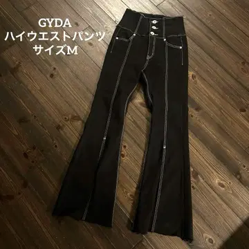 GYDA 하이 웨스트 BACK 제이다 부츠 컷 데님 하이 웨스트