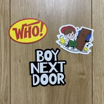 BOYNEXTDOOR 스티커 who weverse global 혜택