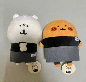 나가노의 곰 나가노 캐릭터 라면집 봉제 인형 2종