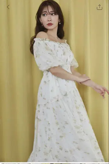 하립투 Belle Jardin 쉬폰 드레스