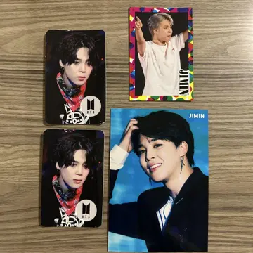 BTS 지민 사진 및 트레이딩 카드