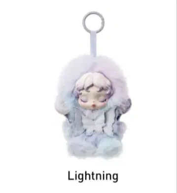 POP MART 스컬 팬더 봉제 인형 Lightning