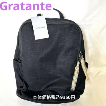 Gratante 여성용 백팩 새상품 Gratante 백팩 블랙