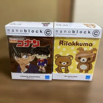 nanoblock 코난 & 리락쿠마 세트