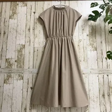 유나이티드 애로우즈 원피스 롱 원피스 베이지
