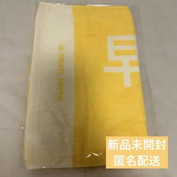 하야세 노엘 FRUITS ZIPPER OSHI API 타월 복각 새상품