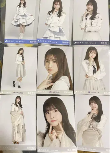 노기자카46 스가하라 사츠키 브로마이드 9종 세트