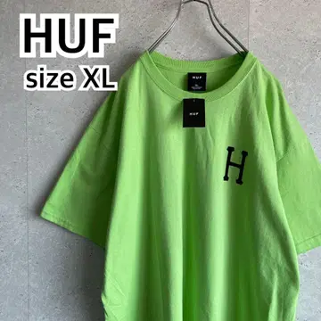 huf 미사용품 빅 사이즈 티셔츠 빅 로고 스케이터 스케이트보드