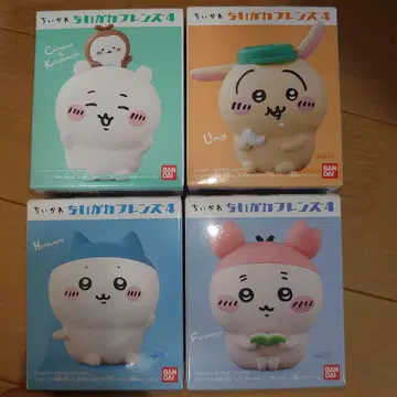 치이카와 프렌즈 4 묶음 판매 치이카와 하치와레 토끼 스포와레 헌책방
