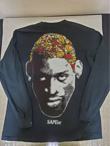SAPEur 블랙 긴팔 티셔츠 L