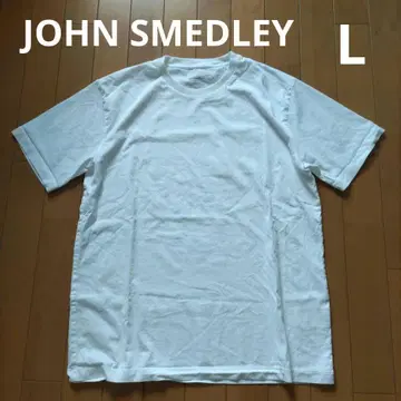 JOHN SMEDLEY 화이트 티셔츠 L