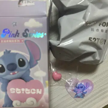 스티치 52toys 스위트 핑크