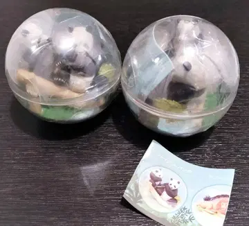 어드벤처 월드 한정판 피규어 카프리움 팬더 가챠 2개