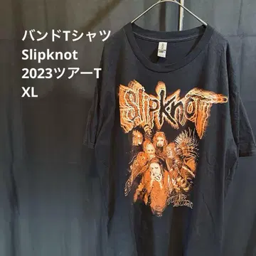 밴드 티셔츠 Slipknot 슬립낫 2023 투어 T XL