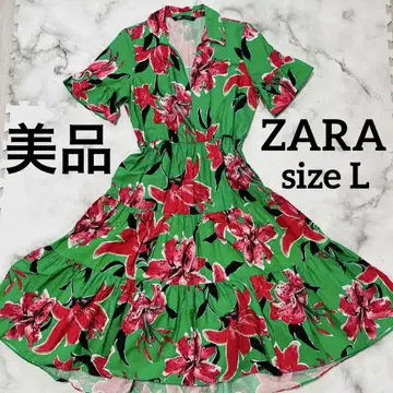 ZARA 자라 대형 셔츠 원피스 롱 원피스 빅 사이즈 A 라인