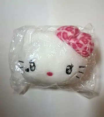 헬로키티 백 참 마스코트 레오파드 무늬 헤이세이 갸루 핑크