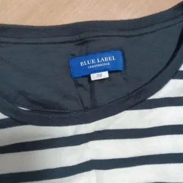 BLUE LABEL CRESTBRIDGE 스트라이프 티셔츠 38