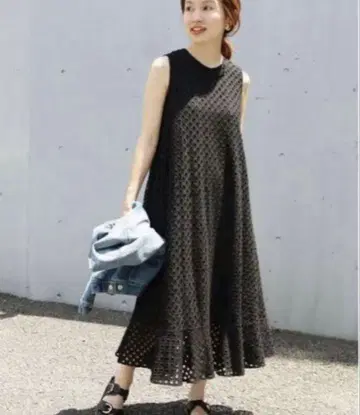 이에나 루아나 컷워크 원피스