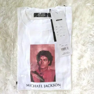 [택 포함 새상품] Michael Jackson 프린트 티셔츠 아토스