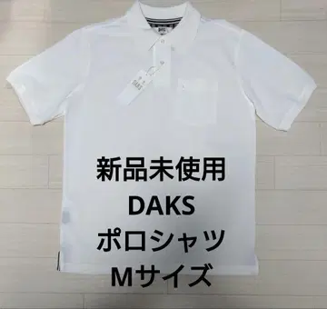 미사용 새상품 DAKS 반팔 피케 셔츠