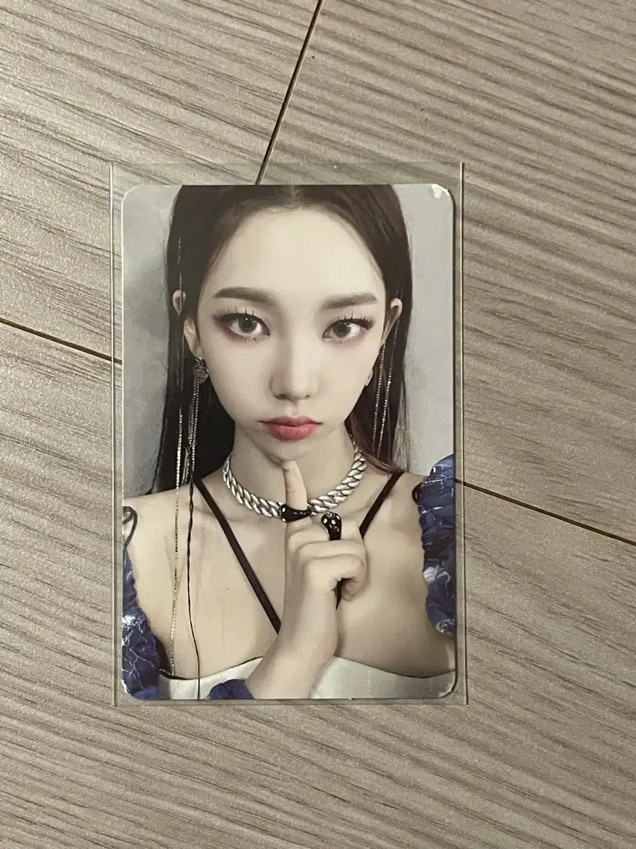 에스파 카리나 smcu 겨울앨범 단체 메추리나 앨포 앨범 포카