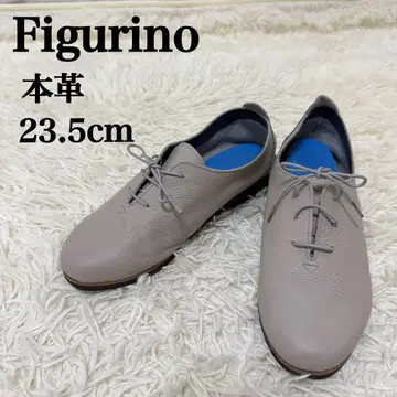 피그리노 Figurino 천연 가죽 부드러운 로퍼 23.5cm 그레이
