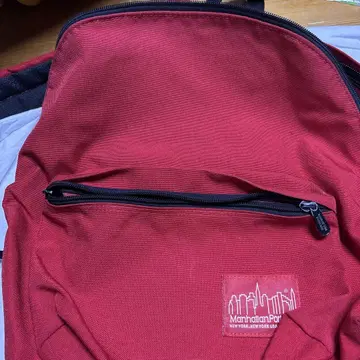 Manhattan Portage 빨간색 백팩