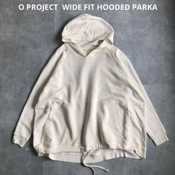 벨기에 제 O PROJECT 오 프로젝트 와이드 핏 후드티 빅