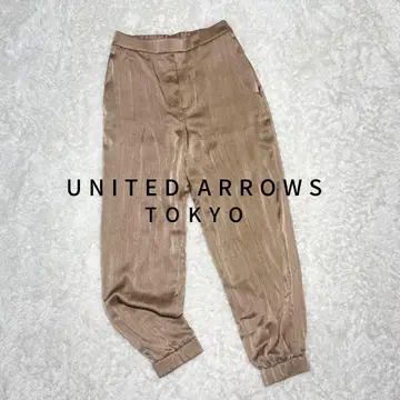 택 포함 새상품 UNITEDARROWS 새틴 조거 팬츠 정가 1.8