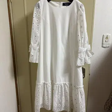 M'S GRACY 꽃무늬 자수 원피스 38 사이즈