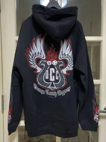 Orange County Choppers 후드티 블랙