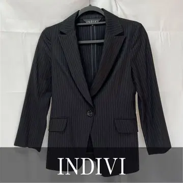 INDIVI 테일러드 자켓 사이즈 표기 38(M 사이즈 상당)