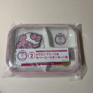 멜라민 플레이트 및 러버 코스터 세트 상품