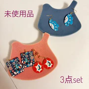 3개 세트 귀걸이(양쪽 귀용)