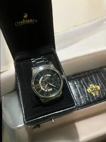 오로비안코 OROBIANCO 스켈레톤 손목시계 OR-0011N 자동 감기