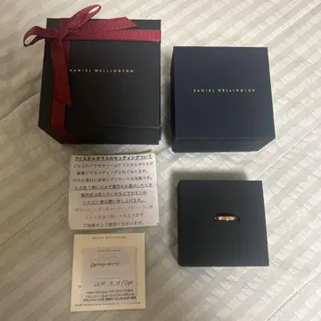 다니엘 웰링턴 반지 로즈 골드