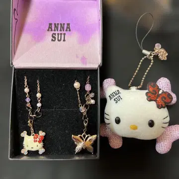 레어 미사용 Hello Kitty by ANNA SUI 액세서리 세트