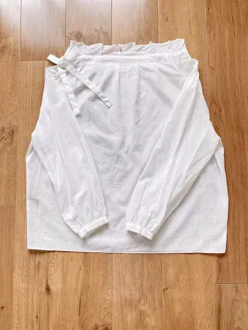 플레인 피플 코튼 시어 블라우스