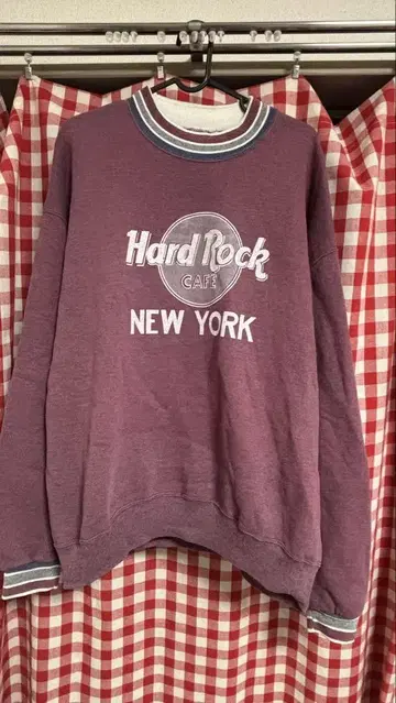 Hard Rock Cafe NEW YORK 트레이닝복 맨투맨