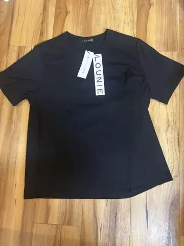 LOUNIE 티셔츠 블랙